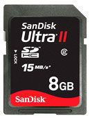 Sandisk Ultra II SDHC 8Gb (PIXPN232382) Sandisk Ultra II SDHC 8Gb (PIXPN232382)
